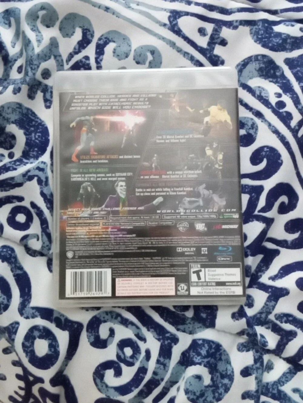 Mortal Kombat vs. DC Universe (Sony) - Black